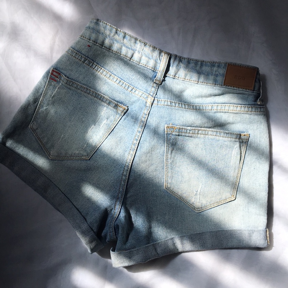 BDG Lightwash Denim Shorts